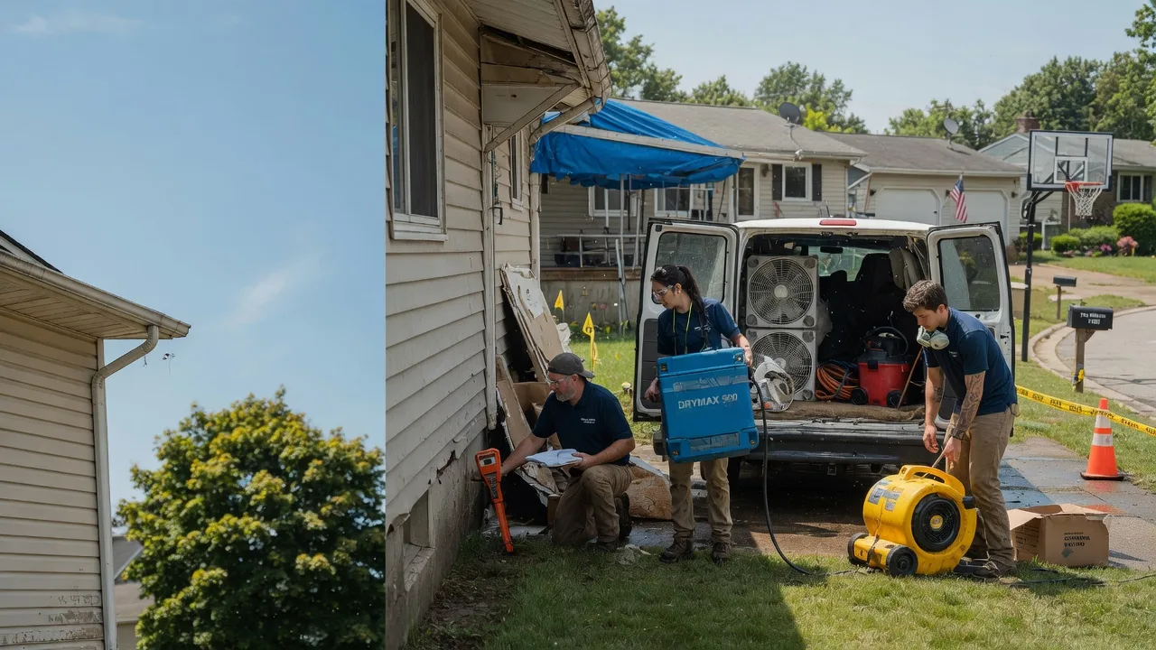 Ceiling Leak Cleanup in Lisbon, IA near me